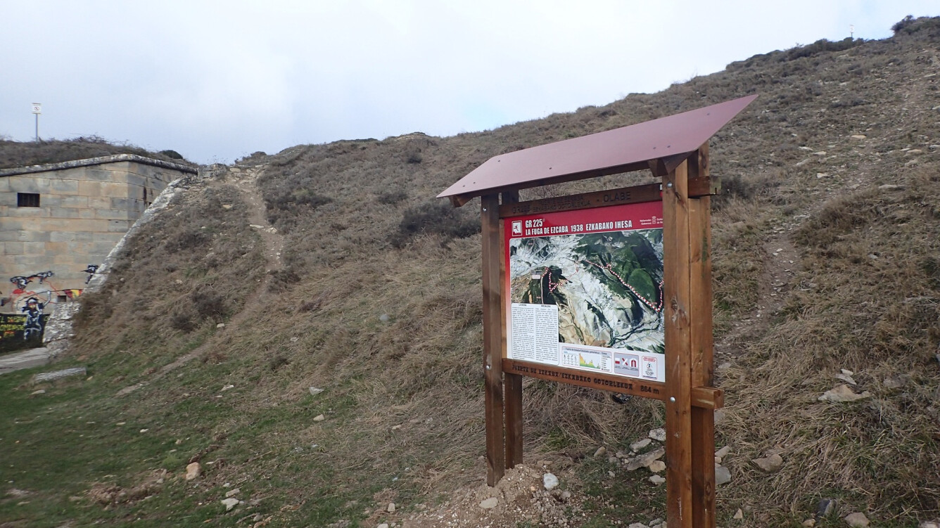 GR 225-Fuga de Ezkaba Etapa1