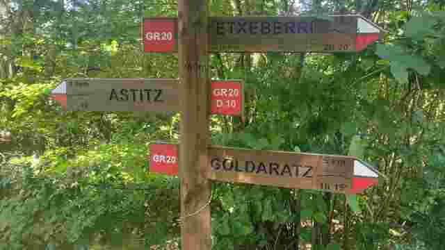GR 20 Stage 3 Etxeberri - Iribas